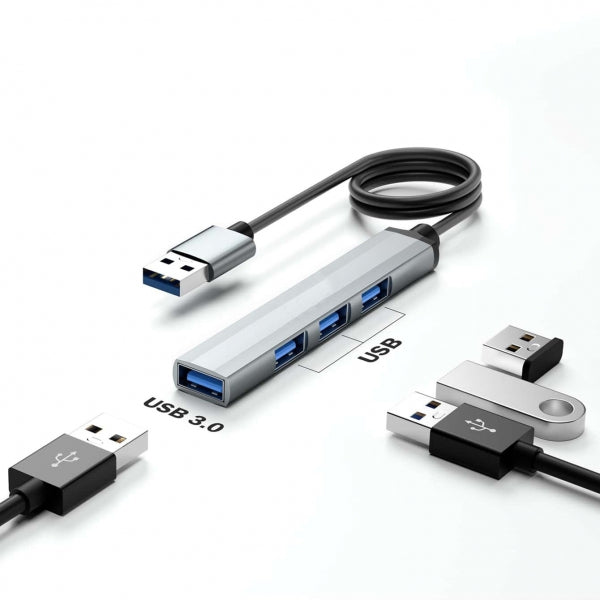 Hub USB 3.0 de 4 Portas