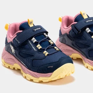 Sapatilhas outdoor Quito Jr 25 júnior azul marinho rosa