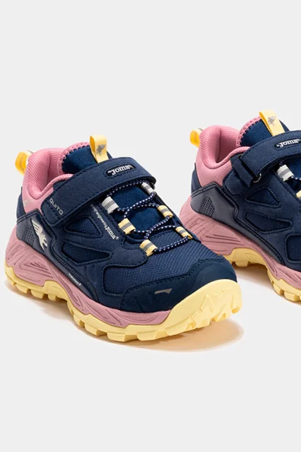 Sapatilhas outdoor Quito Jr 25 júnior azul marinho rosa