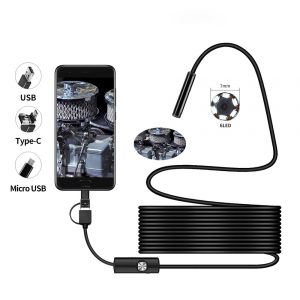 Câmara Endoscópica USB Tipo-C